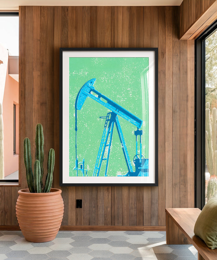 Shapes of the West - Pumpjack by Head West Studio