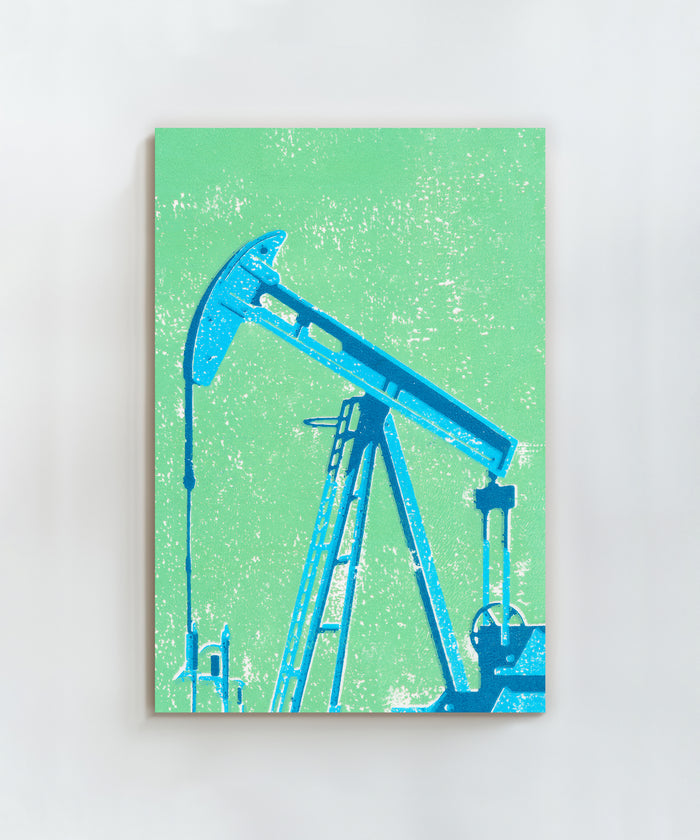 Shapes of the West - Pumpjack by Head West Studio