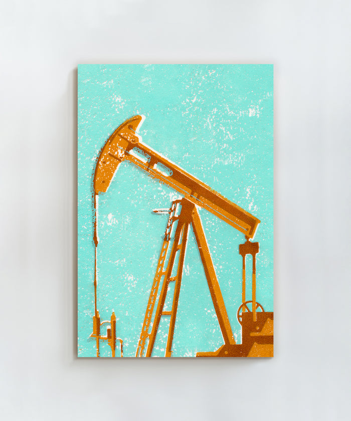 Shapes of the West - Pumpjack by Head West Studio