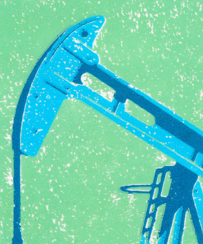 Shapes of the West - Pumpjack by Head West Studio