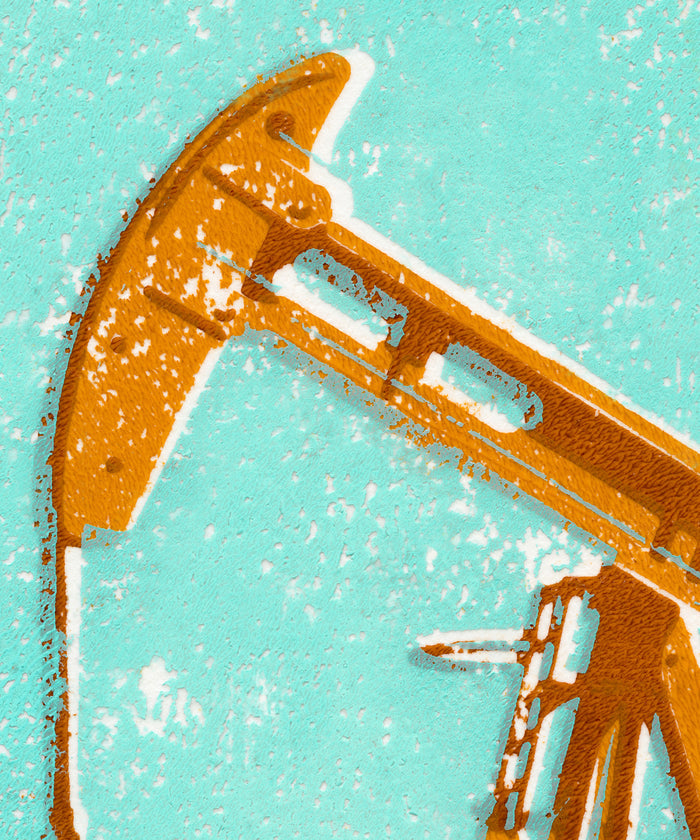 Shapes of the West - Pumpjack by Head West Studio
