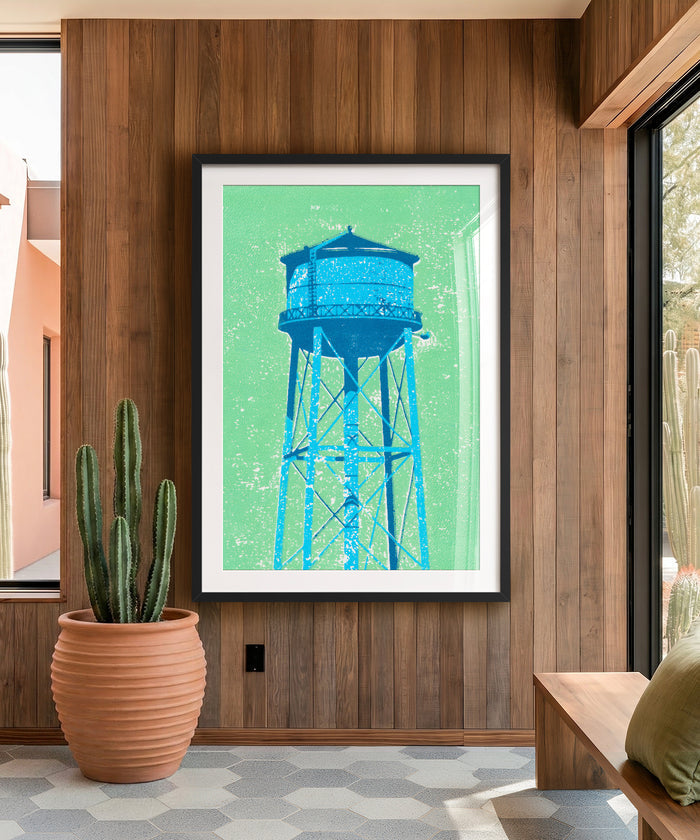 Shapes of the West - Water Tower by Head West Studio