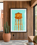 Shapes of the West - Water Tower by Head West Studio