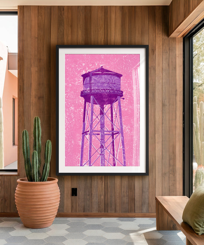 Shapes of the West - Water Tower by Head West Studio