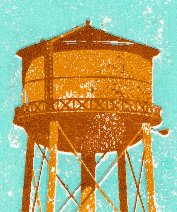 Shapes of the West - Water Tower by Head West Studio