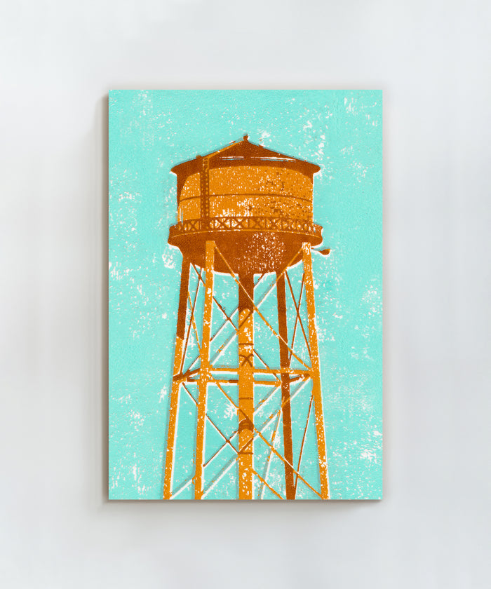 Shapes of the West - Water Tower by Head West Studio