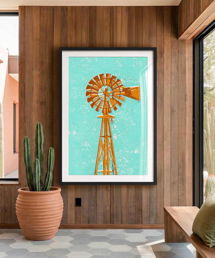 Shapes of the West - Windmill by Head West Studio