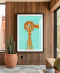 Shapes of the West - Windmill by Head West Studio
