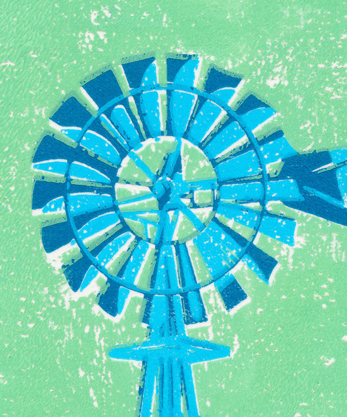 Shapes of the West - Windmill by Head West Studio