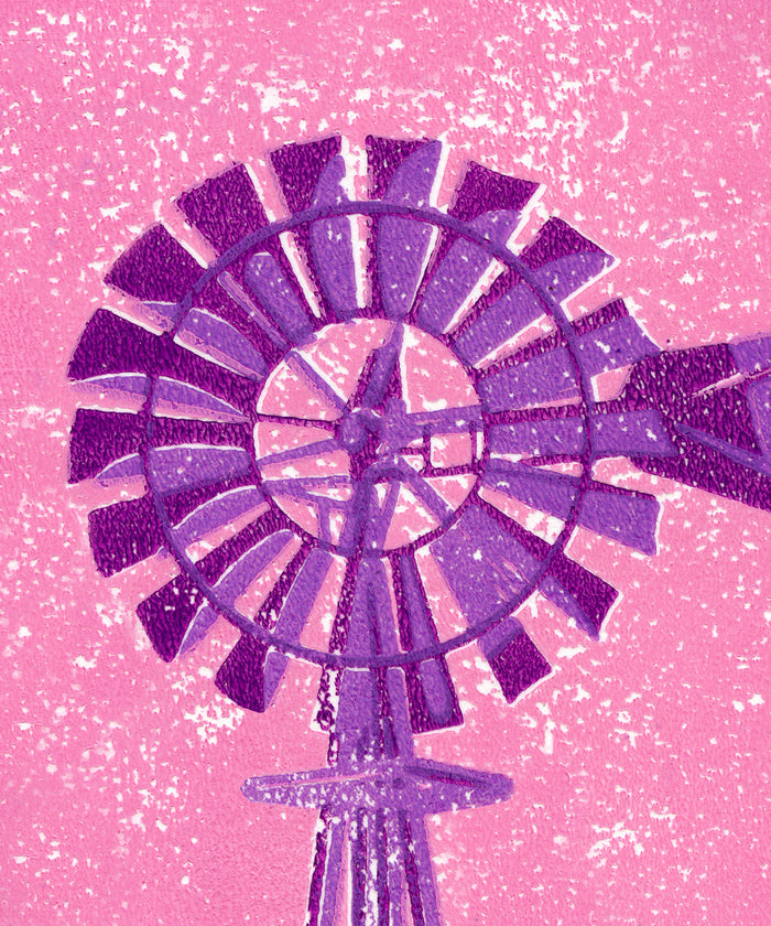 Shapes of the West - Windmill by Head West Studio