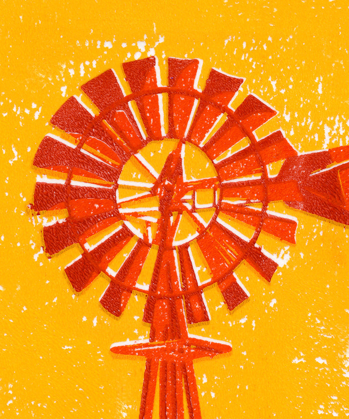 Shapes of the West - Windmill by Head West Studio