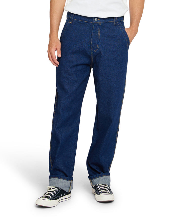 Shawn Workwear Jean - Dry Indigo, view 1|Model