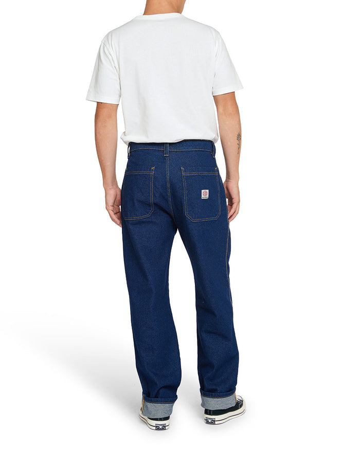 Shawn Workwear Jean - Dry Indigo, view 3|Model