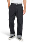 Shawn Workwear Jean - Washed Black, view 1|Model