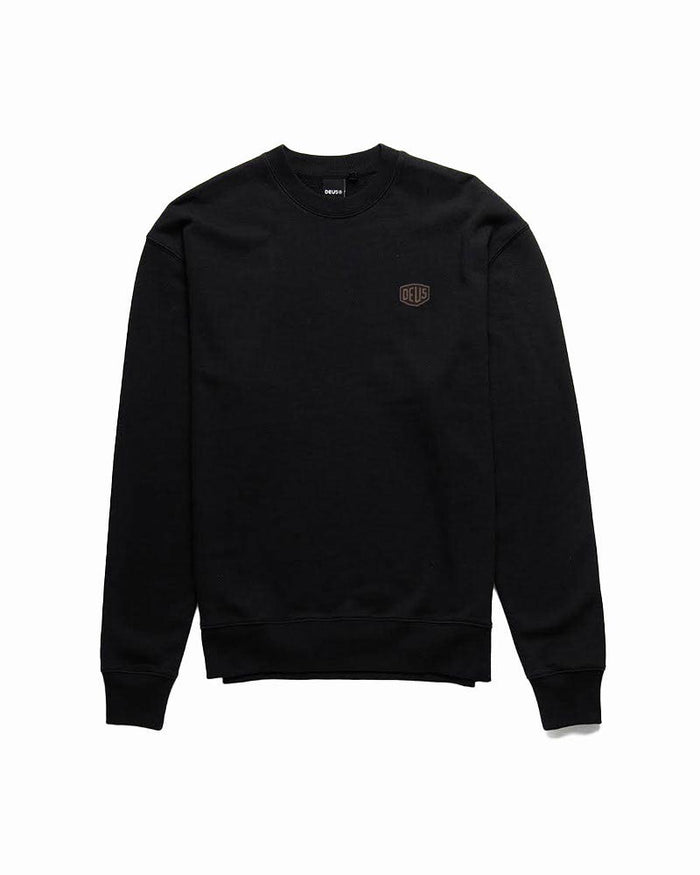 Shield Standard Crew - Black, view 4|Flatlay