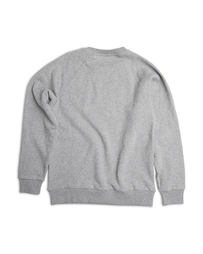 Shield Standard Crew - Grey Marle, view 6|Flatlay