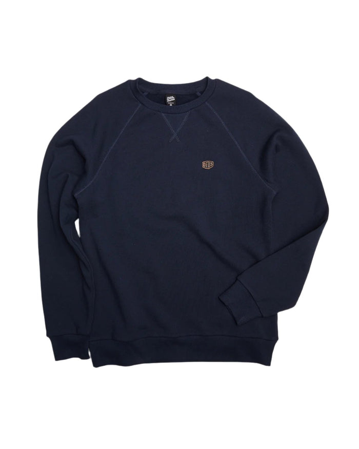 Shield Standard Crew - Navy, view 1|Flatlay