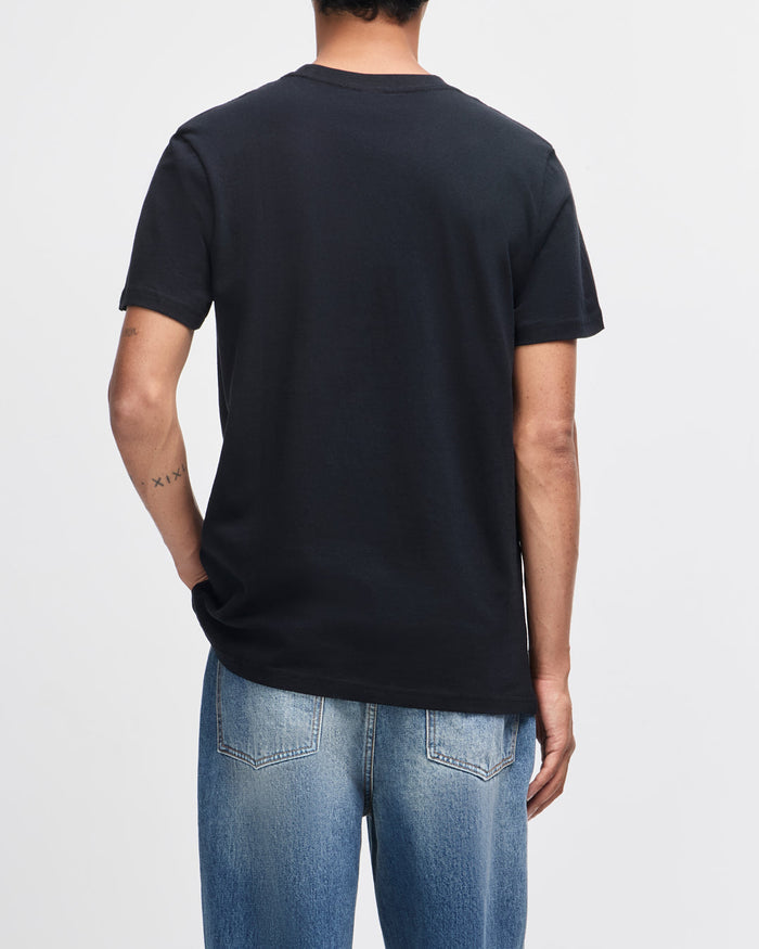 Shield Standard Tee - Black, view 2|Model