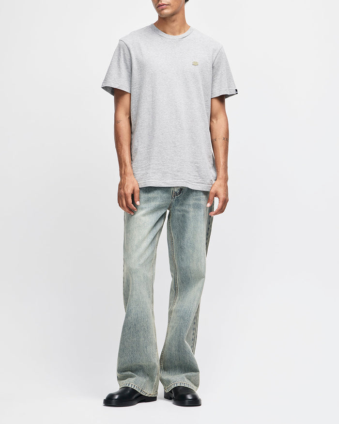 Shield Standard Tee - Grey Marle (D26), view 5