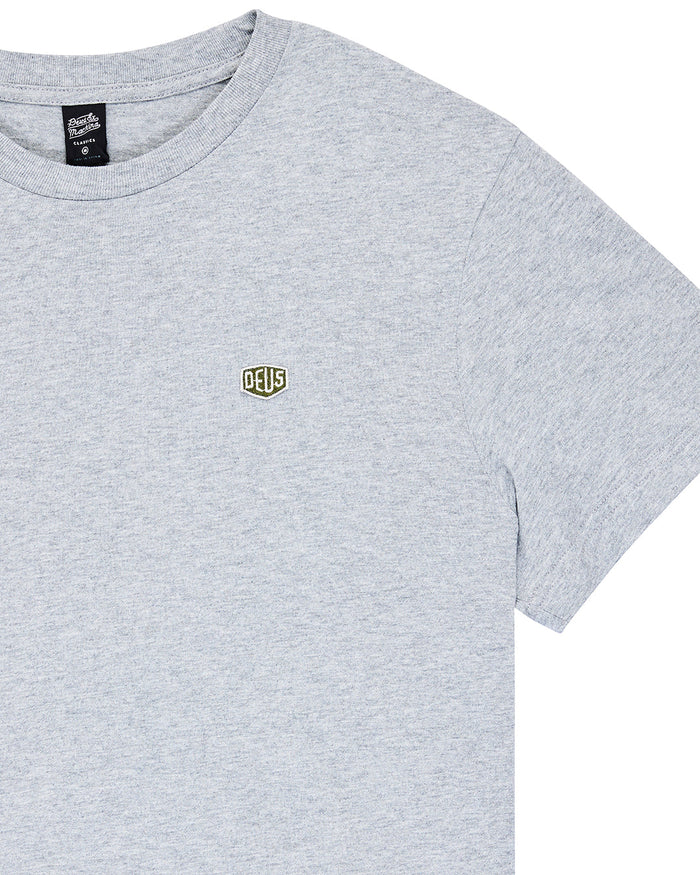 Shield Standard Tee - Grey Marle (D26), view 7