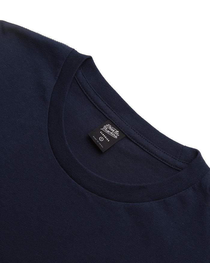 Shield Standard Tee - Navy, view 7|Flatlay