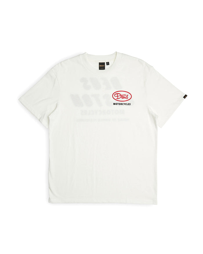 Shimmy Tee - Vintage White, view 5|Flatlay