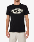 Shiner Tee (Regular Fit) - Black, view 1|Model