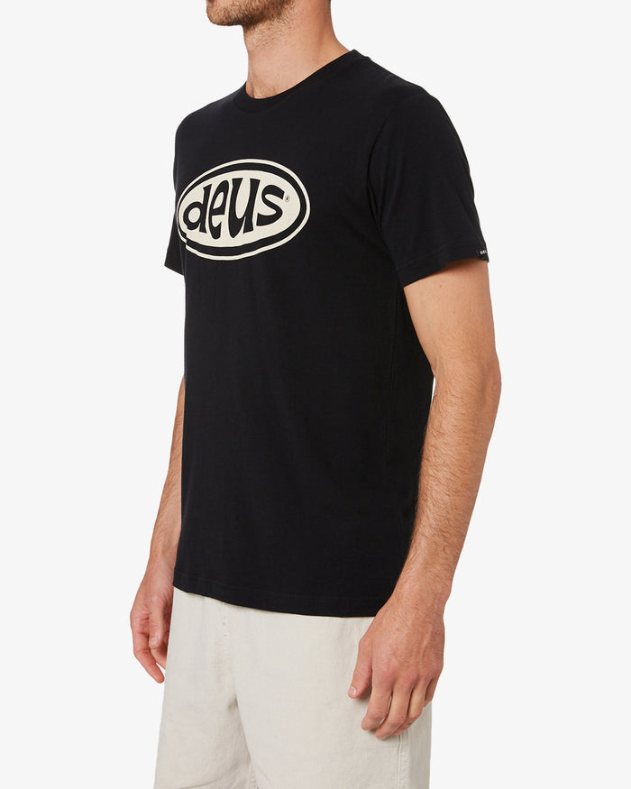 Shiner Tee (Regular Fit) - Black, view 3|Model