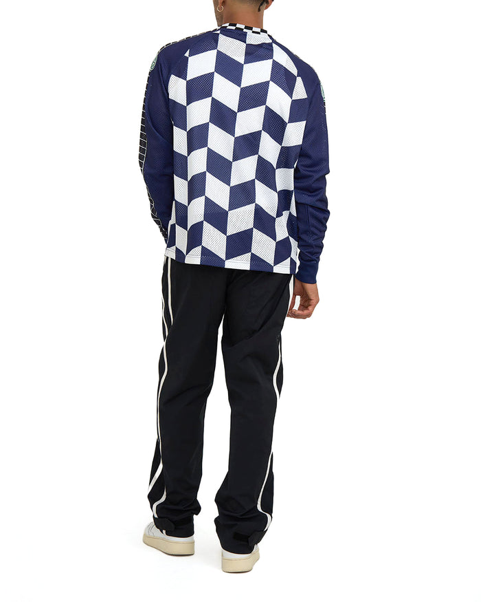 Sidetrack Moto Jersey - Estate Blue, view 2|Model