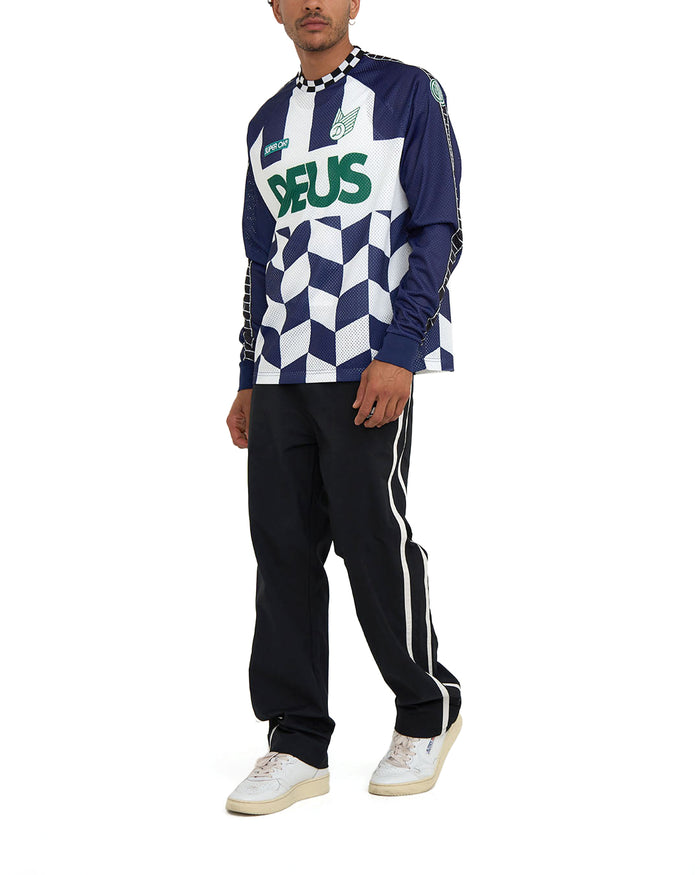 Sidetrack Moto Jersey - Estate Blue, view 3|Model