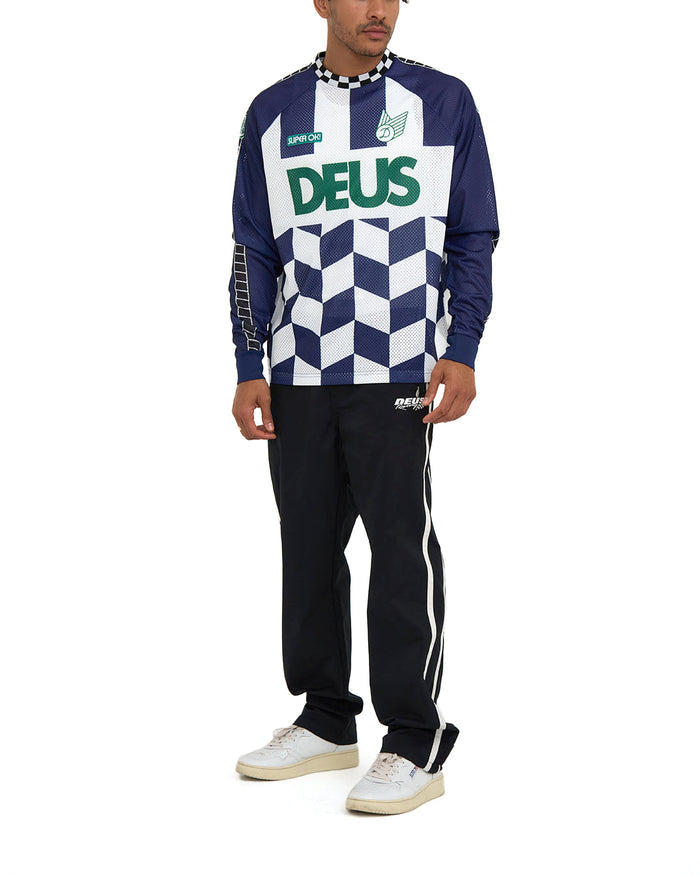 Sidetrack Moto Jersey - Estate Blue, view 4|Model