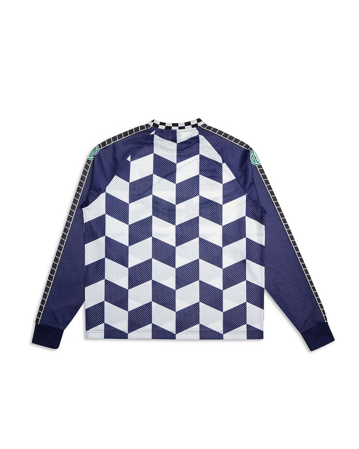 Sidetrack Moto Jersey - Estate Blue, view 6|Flatlay
