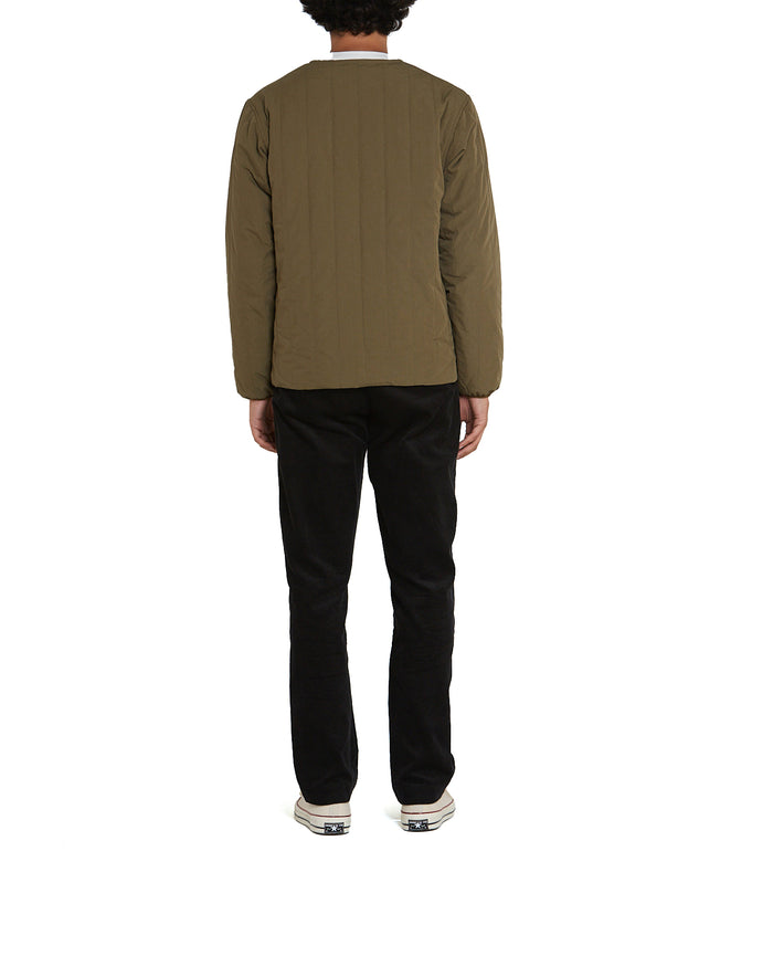 Sierra Liner Jacket - Olive, view 2|Model