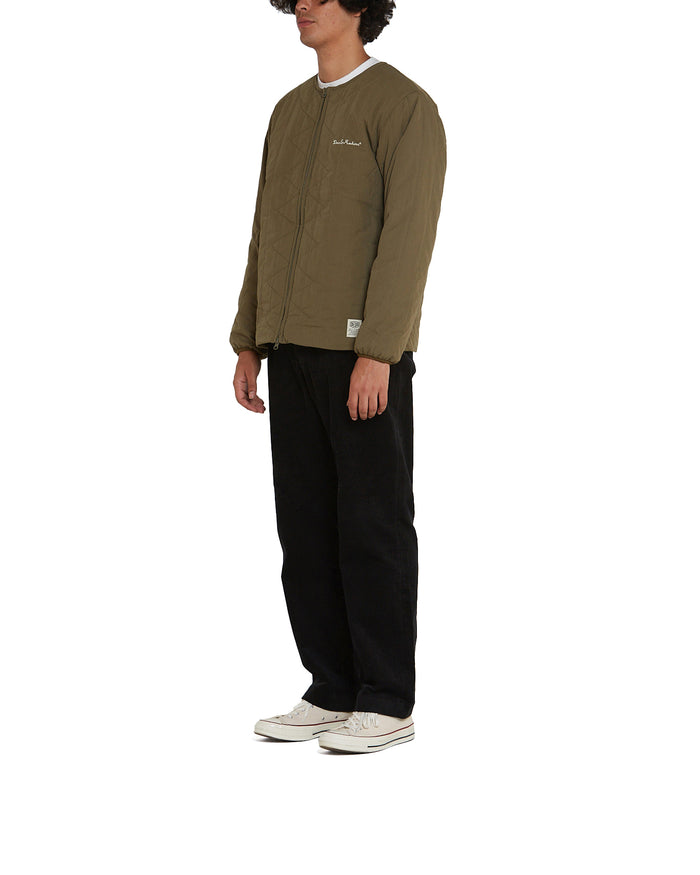 Sierra Liner Jacket - Olive, view 3|Model
