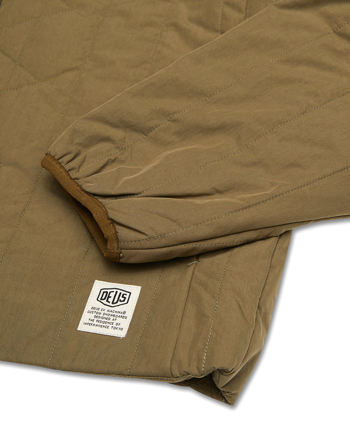 Sierra Liner Jacket - Olive, view 8|Flatlay