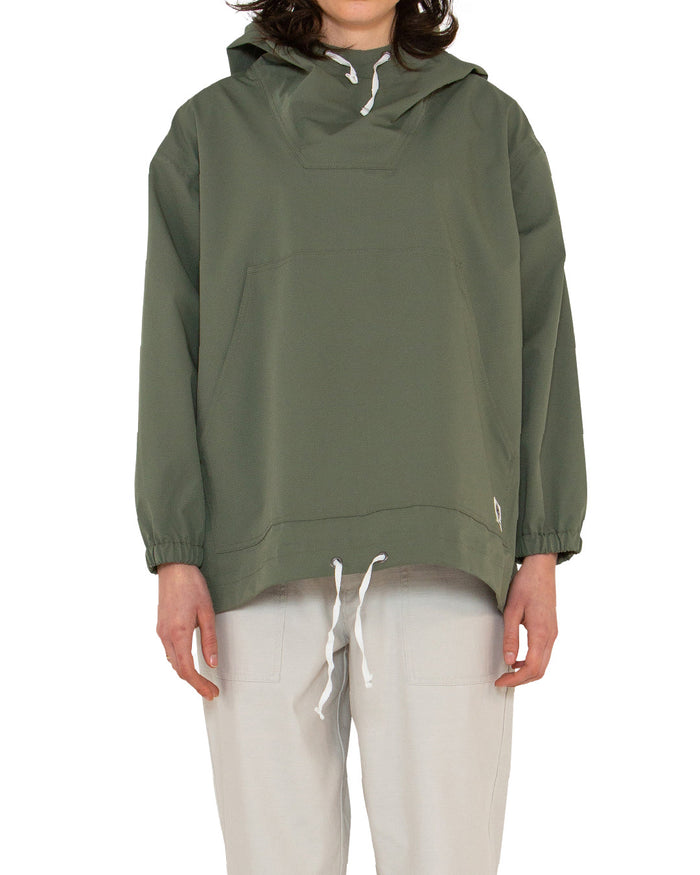 Smock Jacket (Relaxed Fit) - Clover, view 1|Model