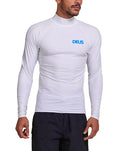 Snake Rash Top - White, view 1|Model