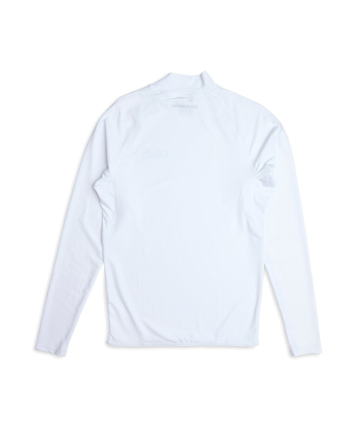 Snake Rash Top - White, view 5|Flatlay