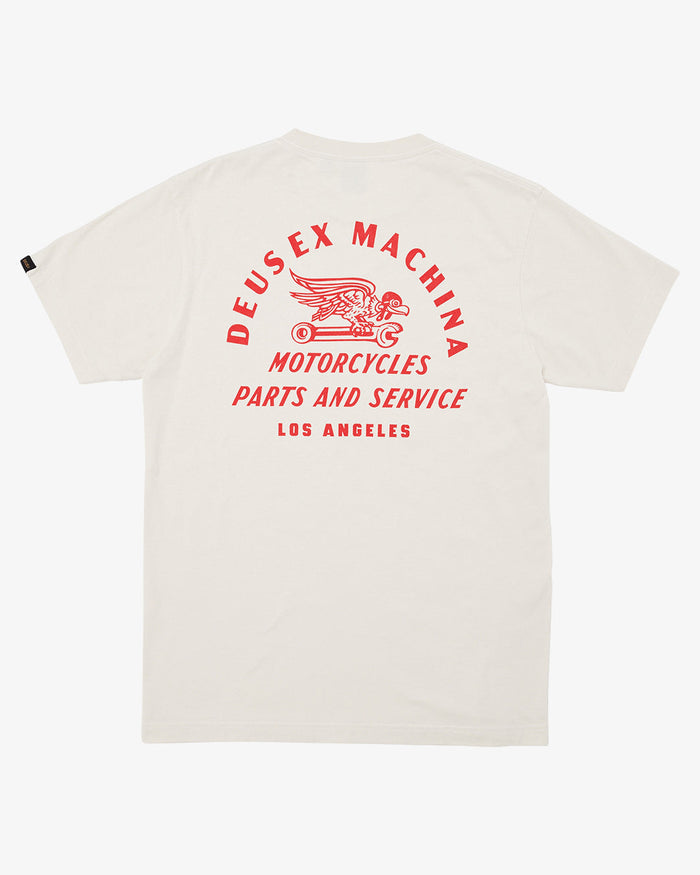 Sparrows Plight Tee (Regular Fit) - Dirty White, view 5
