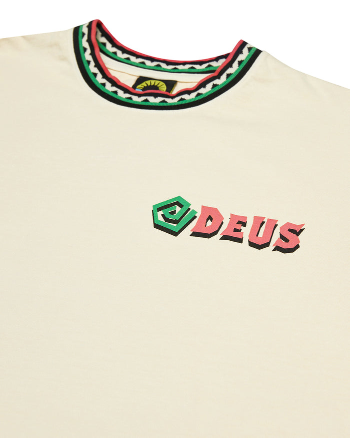 Splits Tee - Dirty White, view 7|Flatlay