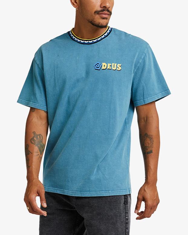 Splits Tee - Ocean, view 1|Model