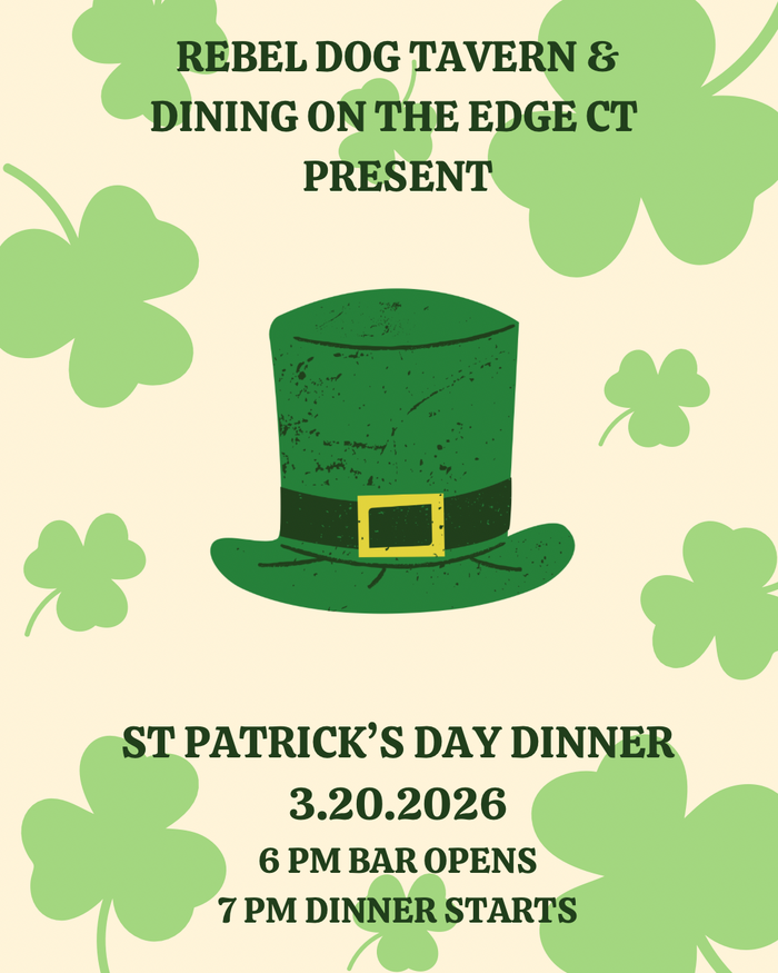 St. Patrick’s Dinner with Dining on the Edge CT