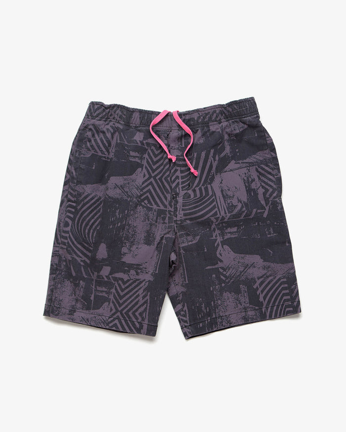 Stackwaddy Beach Short - Plum Grey, view 1