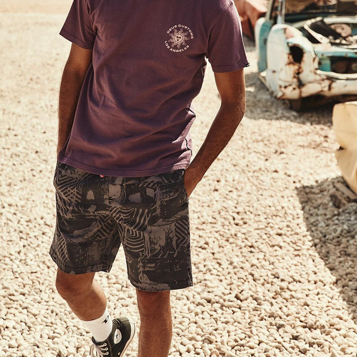 Stackwaddy Beach Short - Plum Grey, view 2
