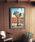 Stained Glass Landscape #3 - Joshua Tree by Head West Studio