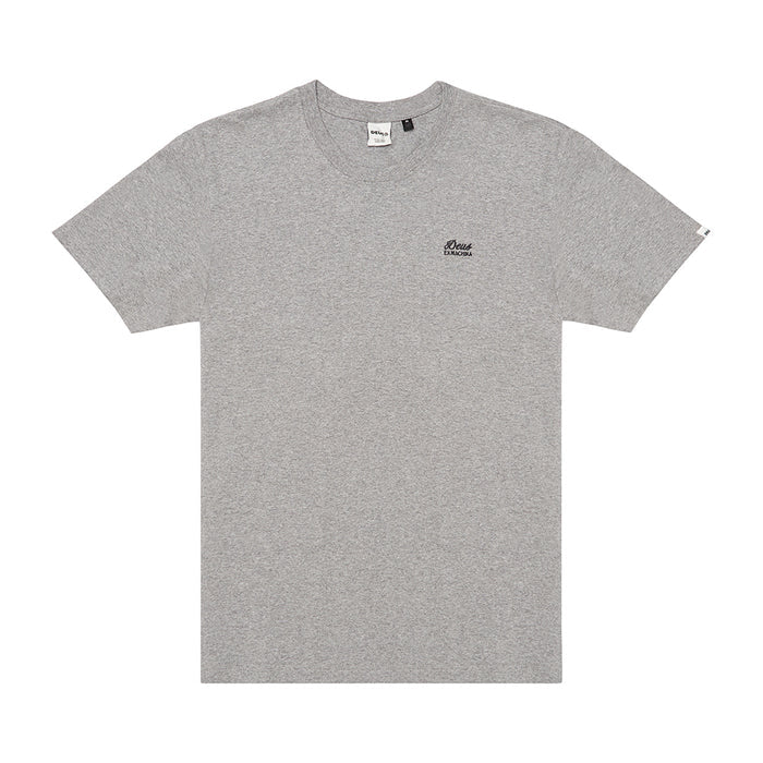 Standard Embroidered Tee - Grey Marle, view 1
