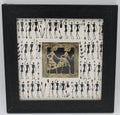 Steps of Togetherness:  Dhokra–Warli Mixed Wall Art