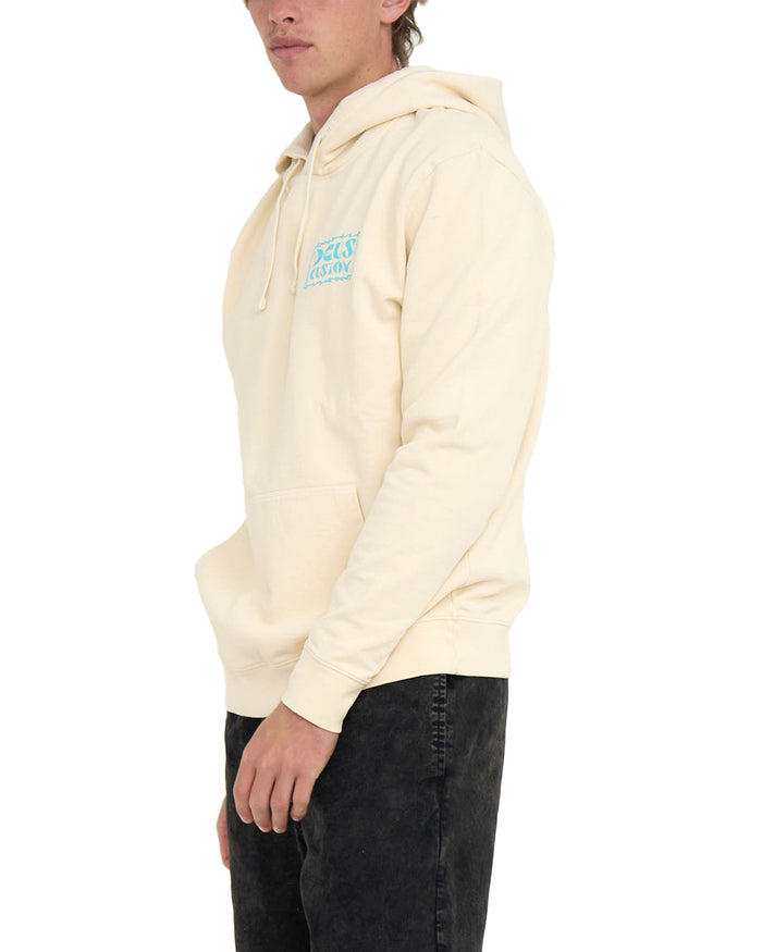 Sunblock Acid Hoodie - Dirty White, view 1|Model