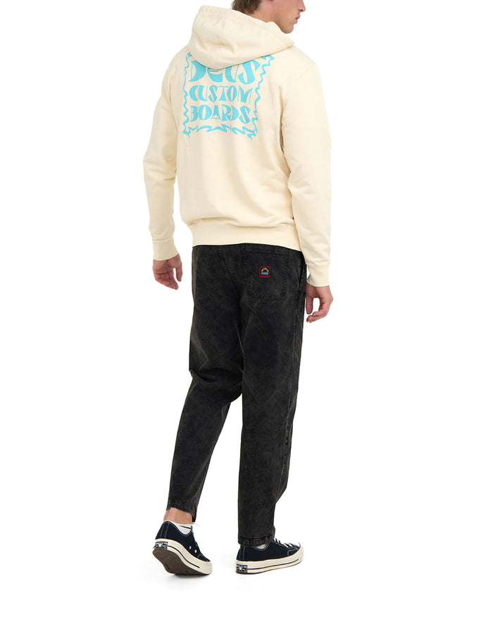Sunblock Acid Hoodie - Dirty White, view 2|Model