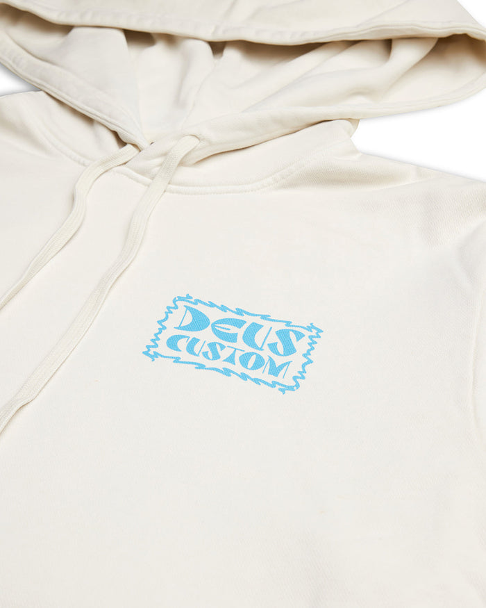 Sunblock Acid Hoodie - Dirty White, view 7|Flatlay